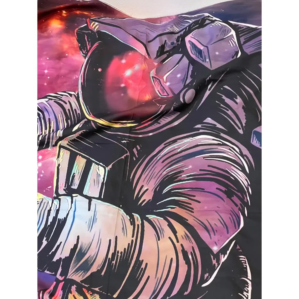 Spaceman Silkscreen Tapestry 54